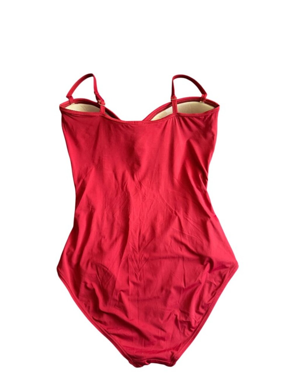 Tommy Bahama Womens Raspberry Swim Bathing Suit Rauch Twist Top Slim Straps 12 - Picture 5 of 11